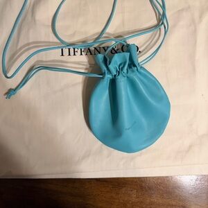 TIFFANY & CO. Purse - MED DRAWSTRING CROSSBODY Brand New! Super Classy!